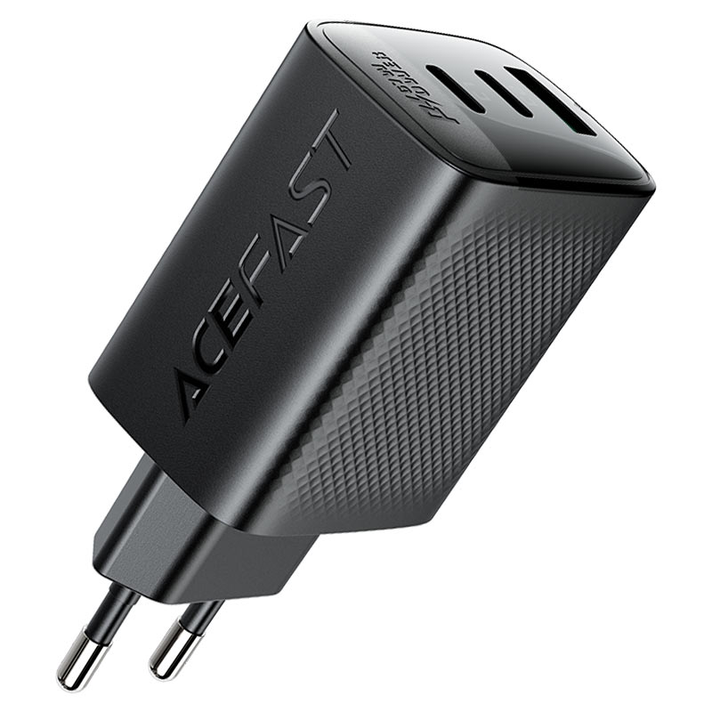 Cargador GaN 67W Triple Puerto USB-C Acefast A108 — a108 plug