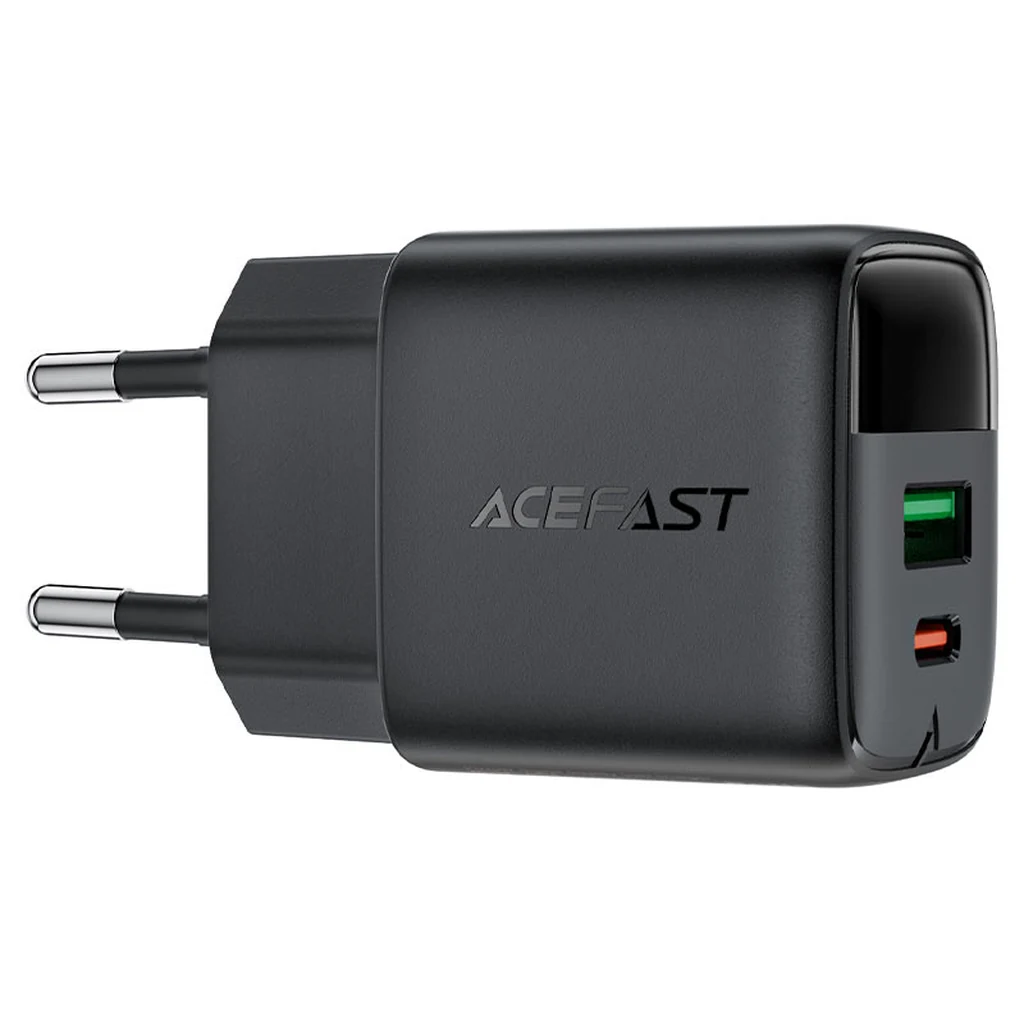 Carcasa compacta del cargador GaN Acefast A114 25W Carcasa compacta ignífuga del cargador GaN 25W Acefast A114 con acabado mate
