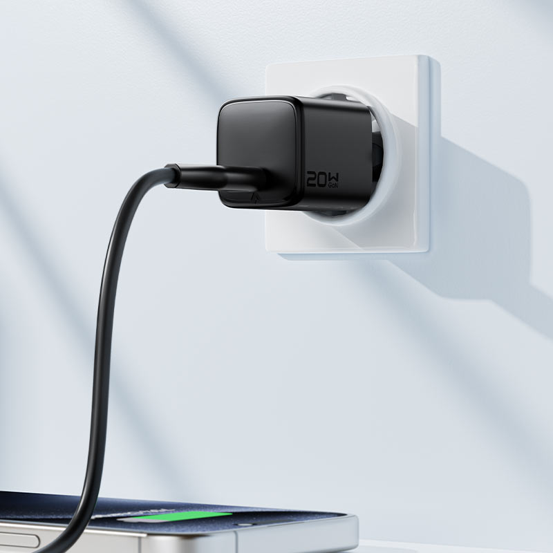 Cargador GaN 20W USB-C Mini Acefast A117 — a117 charging