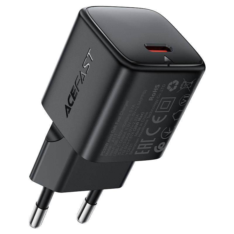 Cargador GaN 20W USB-C Mini Acefast A117