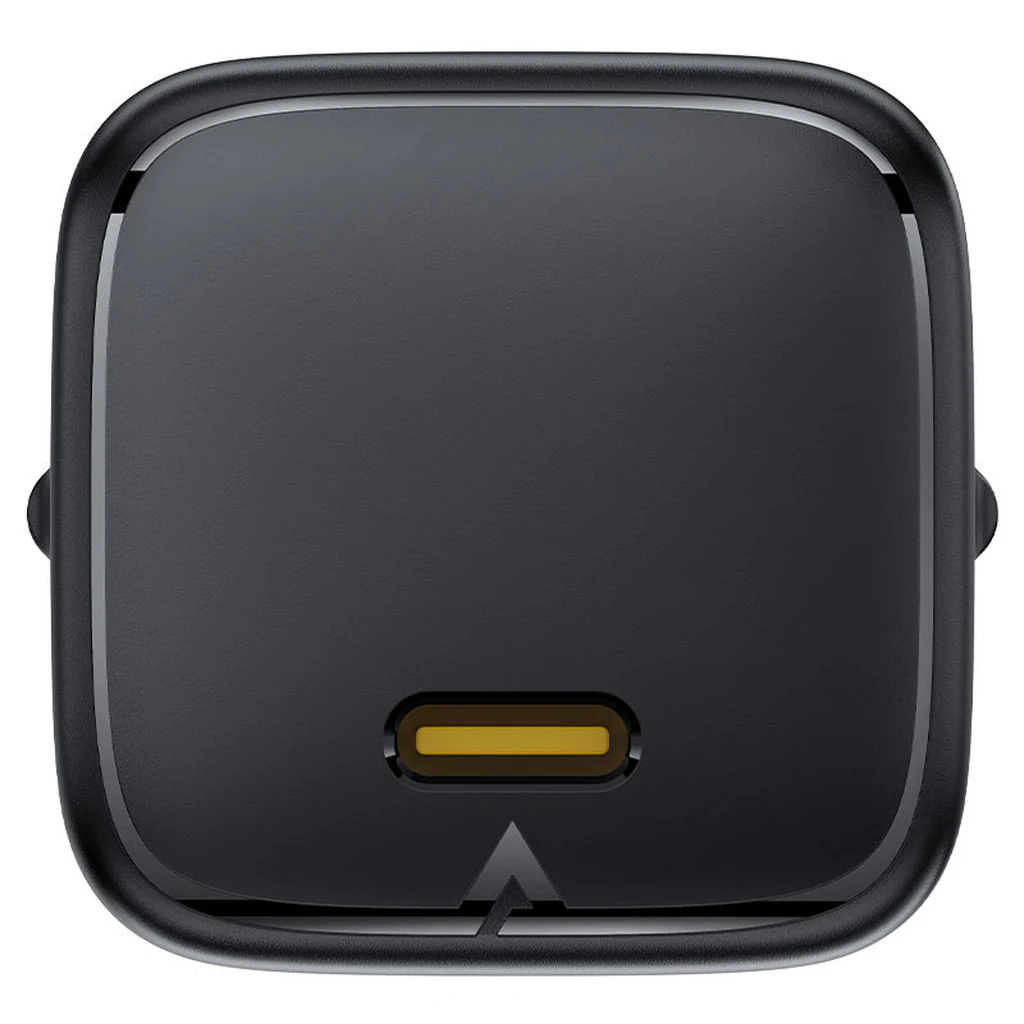 Front close-up of the gold-contact USB-C port on the Acefast A134 67W GaN charger