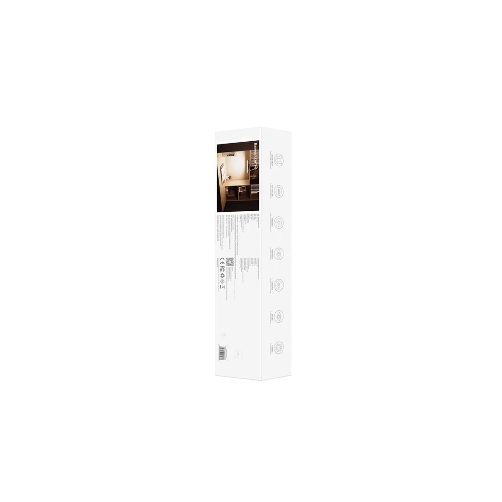 Original retail box of the Baseus magnetic LED lamp for bedside tables and cabinets in gray
