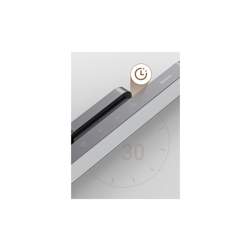 Power button and 30-minute timer of the Baseus magnetic LED lamp