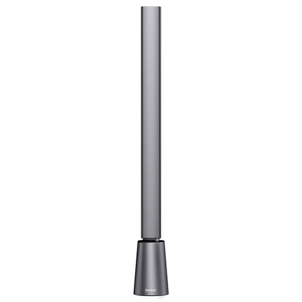Baseus Smart Eye grey lamp fully folded into a compact vertical position