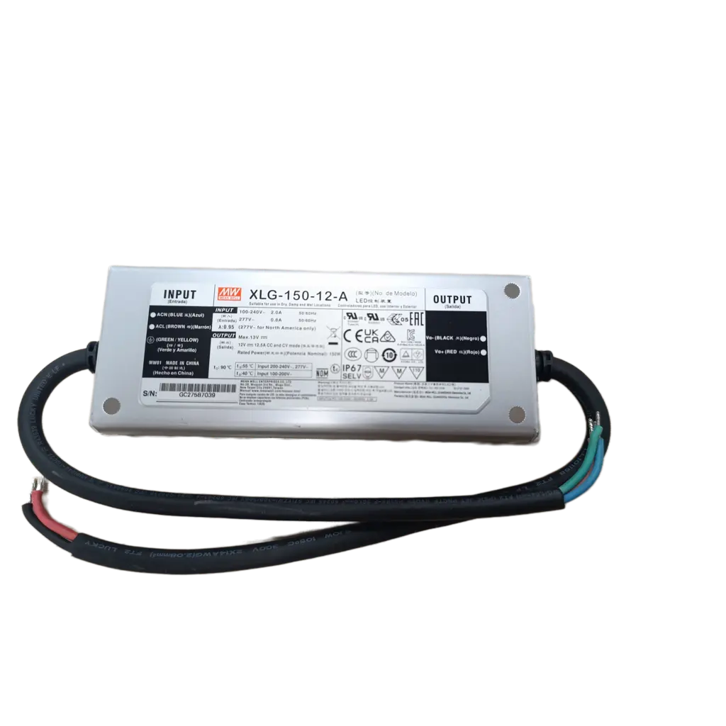 Fuente de alimentación Meanwell XLG-150 150W IP67