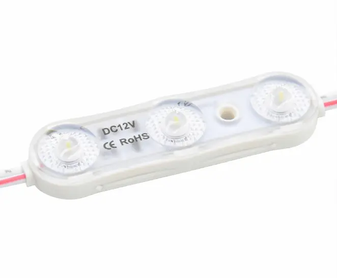 Módulo LED GP Trader de 3 diodos, 12V y 170 lm/W para rótulos y cajas de luz