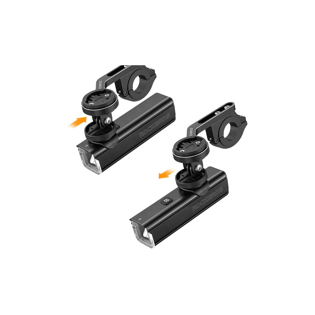 Soportes y accesorios de montaje incluidos con la luz delantera ROCKBROS RHL1000